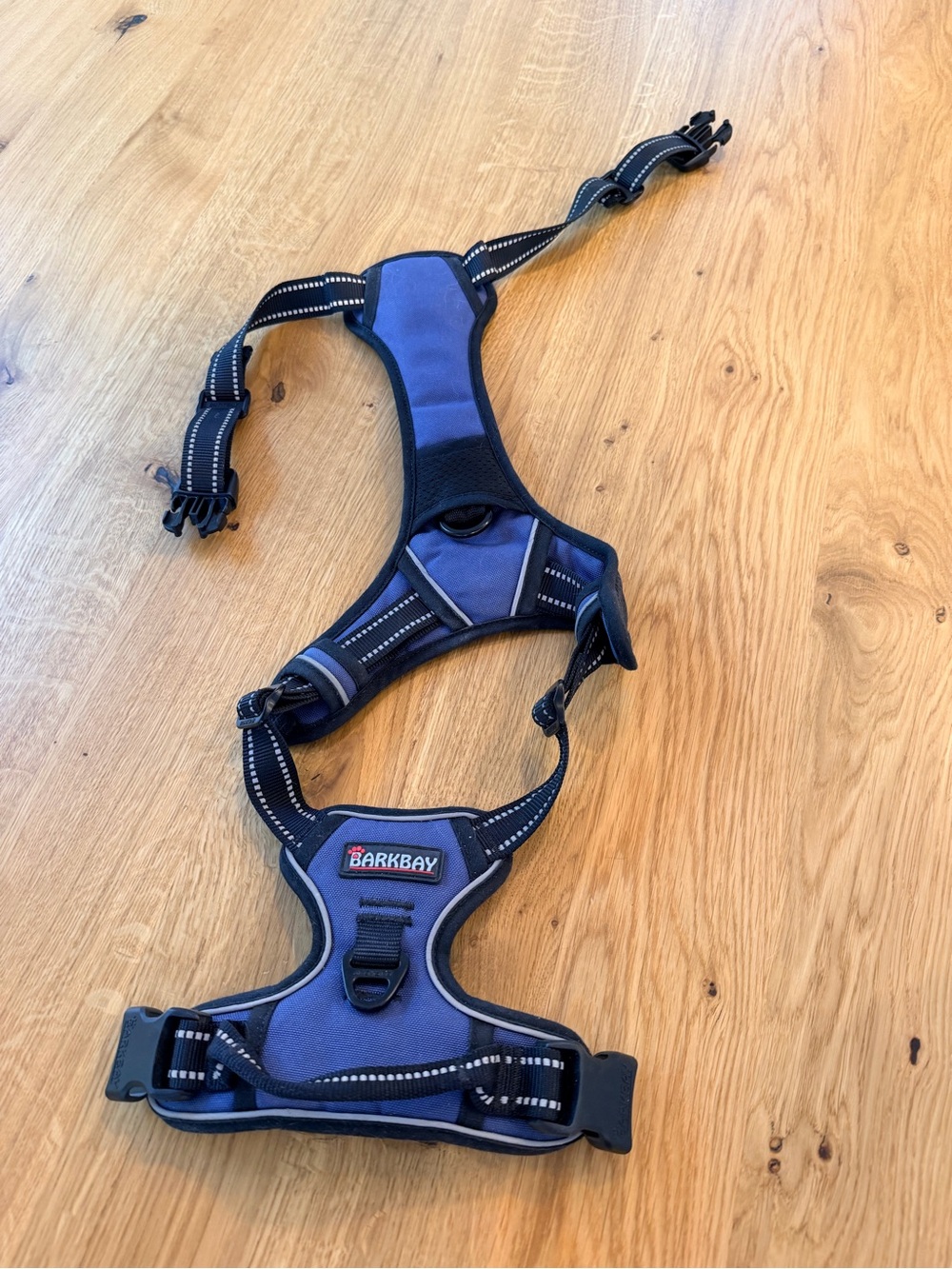 Barkbay Blue Reflective Dog Harness - Large